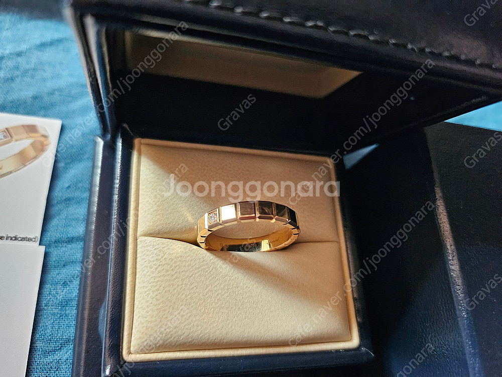 [정품] 쇼파드 아이스큐브 18k 로즈골드 57호(황금...--5
