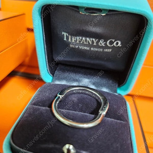 [정품] 티파니앤코 / Tiffany Lock 티파니락 화이트골드 6.5