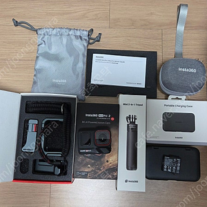 인스타360 에이스프로2 스냅샷 번들 외 여러가지