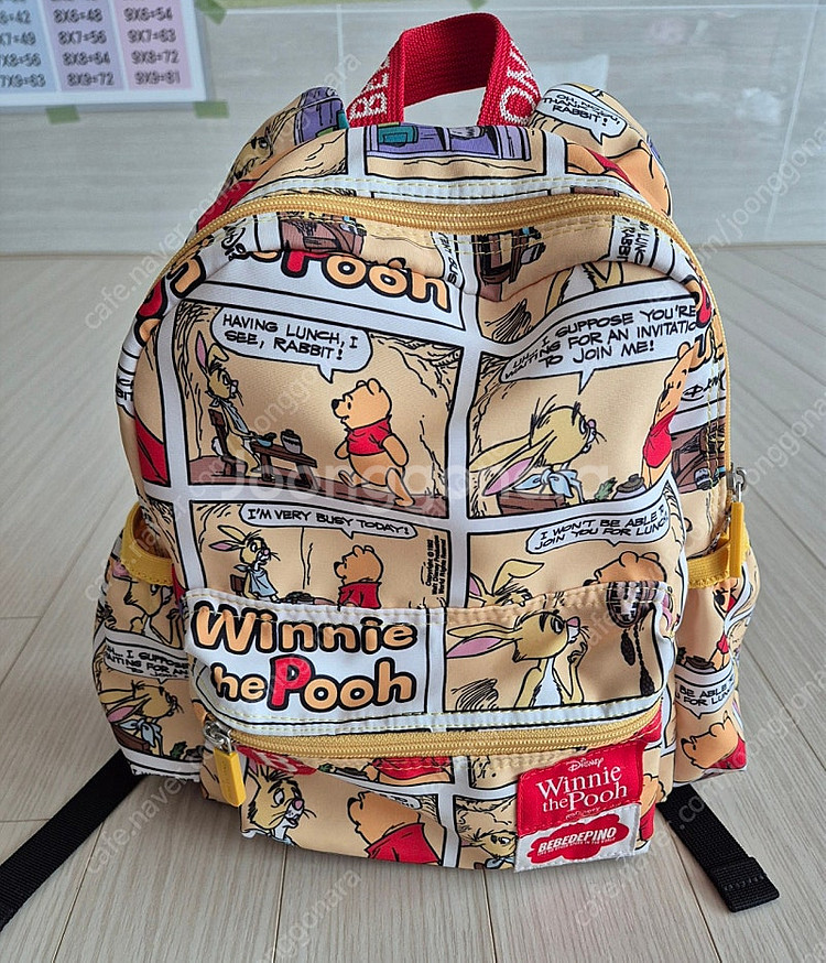 베베드피노 위니더푸 카툰 스쿨백--0