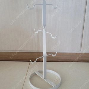 철제 모노프레임 머그잔 컵걸이 화이트