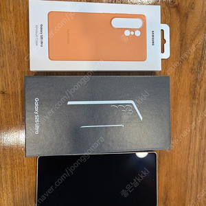 (용인 기흥) 신품급 갤럭시 S25 울트라 티타늄 512GB 자급제, 정품카인드수트케이스