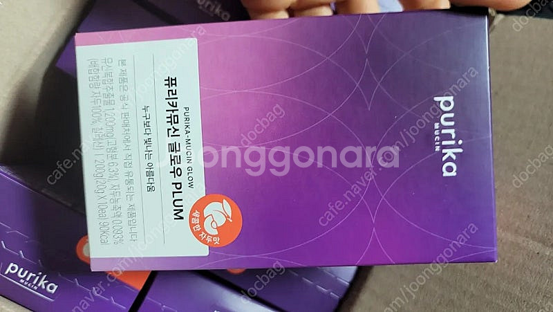 퓨리카뮤신 글로우 100포 택포 134000원--1