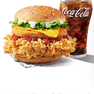 KFC 징거타워콤보 24%할인 쿠폰 천원(9,100->6,900)