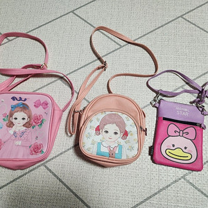 봄,가을 여아 크로스 가방 3종