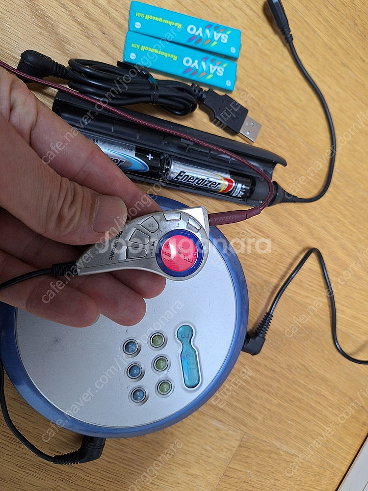 파나소닉 워크맨 CD플레이어,CDP SL-CT590 블...--0
