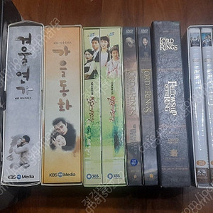 DVD- 겨울연가 / 가을동화 / 발리에서 생긴일 / 반지의 제왕 일괄 / 오드리헵번 dvd 4장 / 기타 DVD