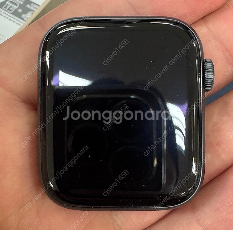 애플워치5 44mm 스페이스 그레이 셀룰러 리퍼 새제품--1