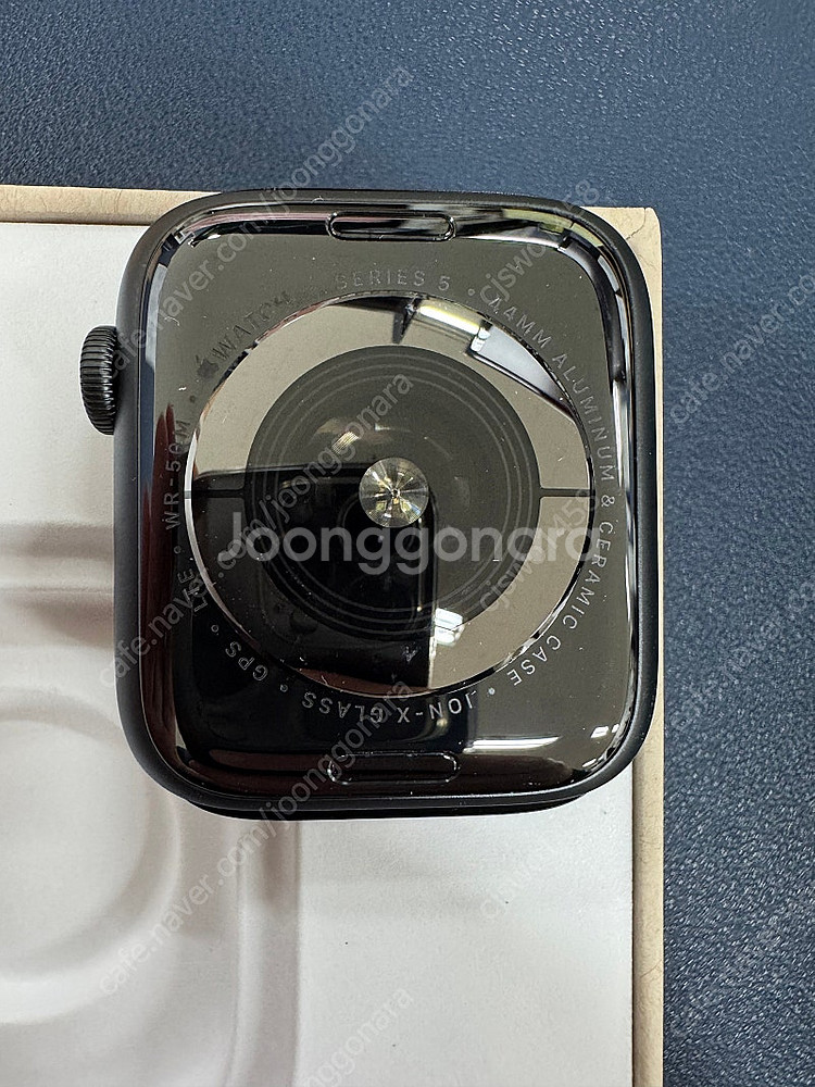 애플워치5 44mm 스페이스 그레이 셀룰러 리퍼 새제품--2