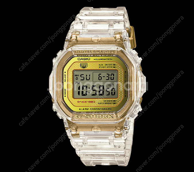 지샥 35주년 글래시어 골드 (DW-5035E-7DR)--0