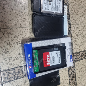 히타치 hdd 1tb + 64g ssd 외장하드 일괄판매