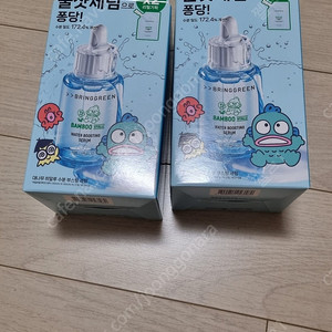 브링그린 대나무 히알루 수분 부스팅 세럼 본품 리필 세트