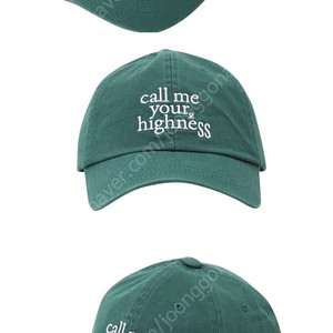 콜미유어하이네스 볼캡 그린색상 모자