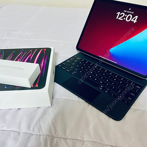 아이패드 프로 11인치 M2 128 GB 애플 케어 / 애플 펜슬 / 매직키보드 정품
