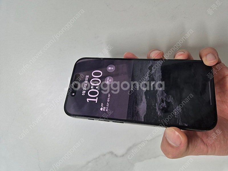 아이폰 15pro 512gb 블랙티타늄 배터리99--3
