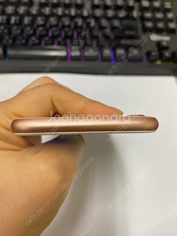 196999 아이폰8 로즈골드 외관S급 64GB 무잔상...--3