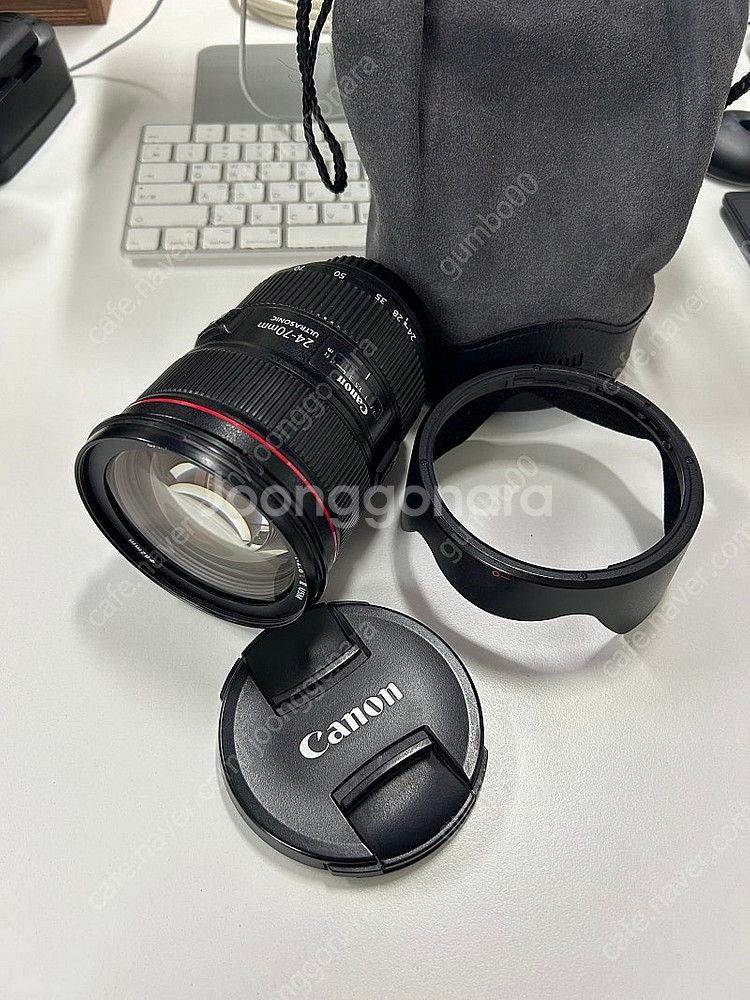 캐논 렌즈 ef 24-70 F2.8L ii 판매합니다.--1