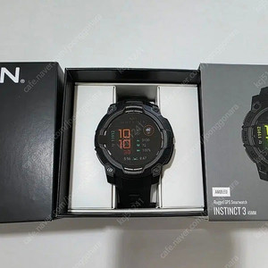가민 인스팅트3 45mm 아몰레드 블랙(새상품급)