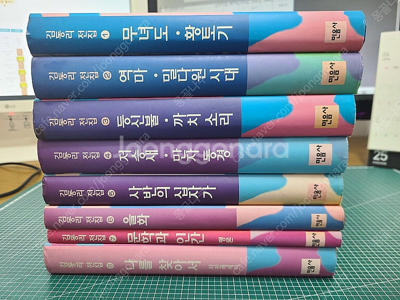 민음사 김동리전집 1~8권 완질 세트--0