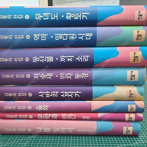 민음사 김동리전집 1~8권 완질 세트