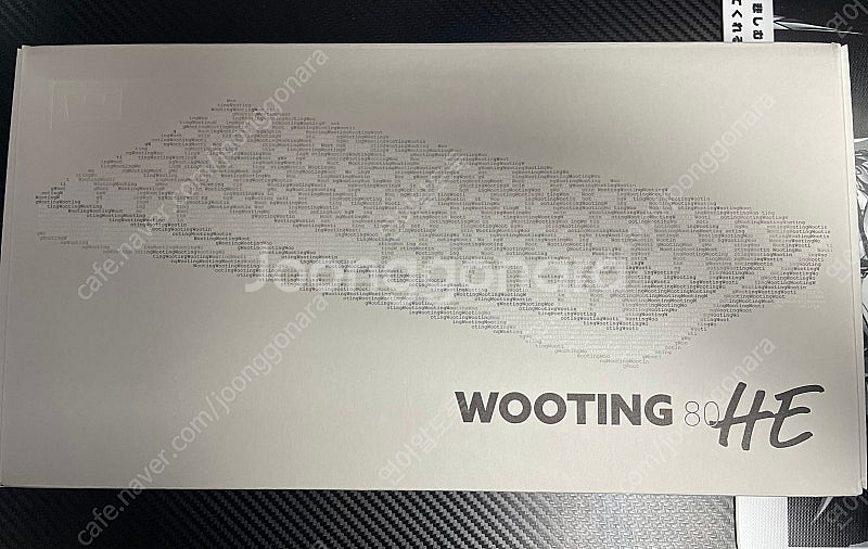 우팅 80he (wooting 80He) 개봉 신품급--0