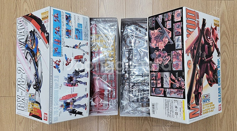 엑스포한정 MG 퍼스트 건담 2.0 클리어 + MG 샤...--1