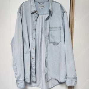 솔리드옴므 데님 셔츠 자켓 셔켓 연청
