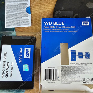 wd blue 2.5인치 ssd 1tb테라 반값택포로 팝니다