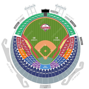 5월 27일 28일 29일 (5/27~5/29) LG VS 한화 잠실 1루(엘지) 2연석 3연석 오렌지석
