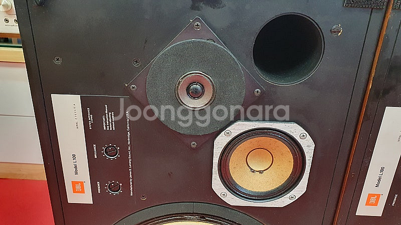 JBL L100 스피커//민트급--3