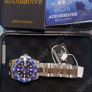 ADDIESDIVE 정품 쿼츠시계 새제품입니다 반값택배무료배송