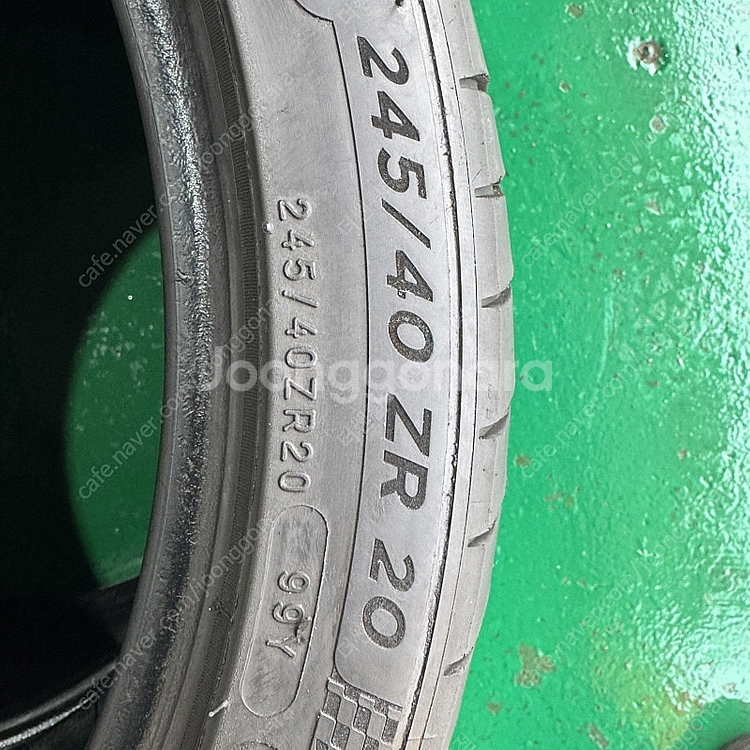 245 40 20 미쉐린 파일럿 스포츠 4ZP 중고 타...--4