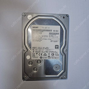 hgst 7200rpm nas hdd 4tb 판매합니다