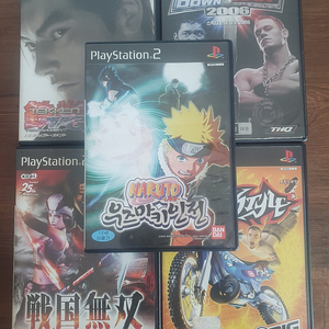 플스2 PS2 타이틀 5장 일괄 판매합니다.