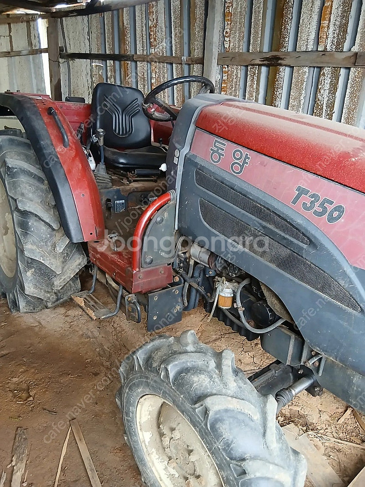 동양트랙터 T350 이동식로타리 3627시간--1