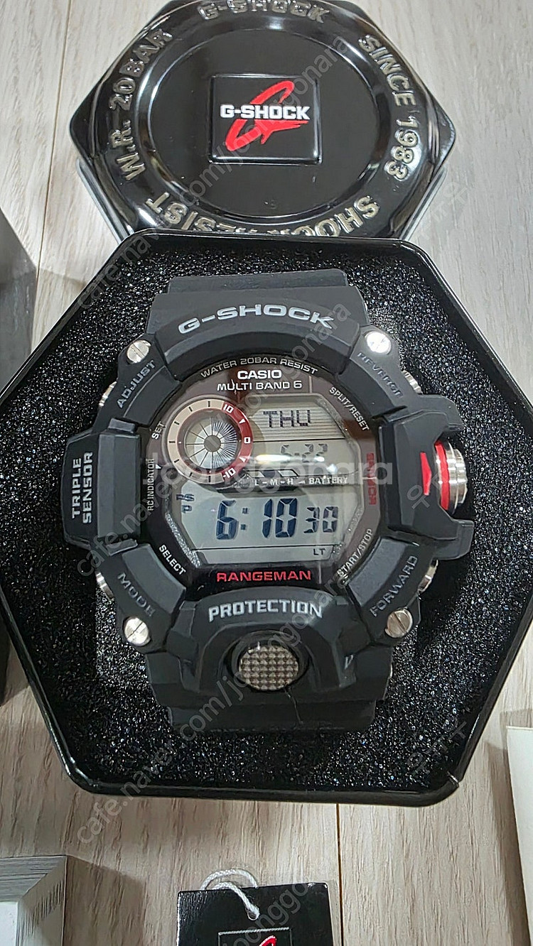 카시오 지샥 GW-9400-1DR 깨끗한 미중고--1