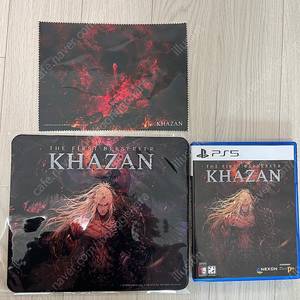 PS5 카잔 코드 미사용 마우스패드, 액정클리너 포함 택포 4만원