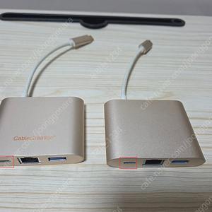 C타입 유선 기가랜 허브 USB3.0 3포트 (C타입 PD충전포트 있음)팝니다.