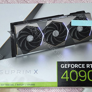 MSI RTX4090 슈프림X 풀박스 24년 6월 구매