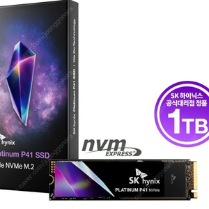 SK하이닉스 SSD P41 1TB 판매.