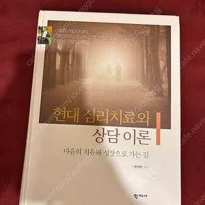 현대 심리치료와 상담이론 마음의 치유와 성장으로 가는 길