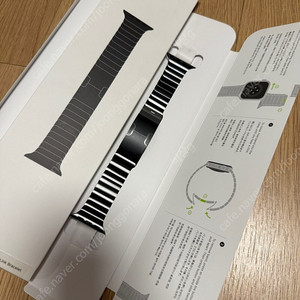 애플워치 링크 브레이슬릿 링블 스페이스블랙 38mm 새제품 판매