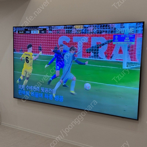 삼성 98인치 TV QLED 4K ( kq98qc80 ) 스탠드 벽걸이 가능
