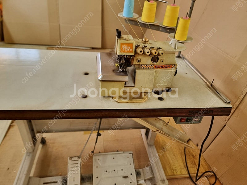 공업용 오바로크 미싱 _ SIRUBA 시루바 757D _ [대구]--3