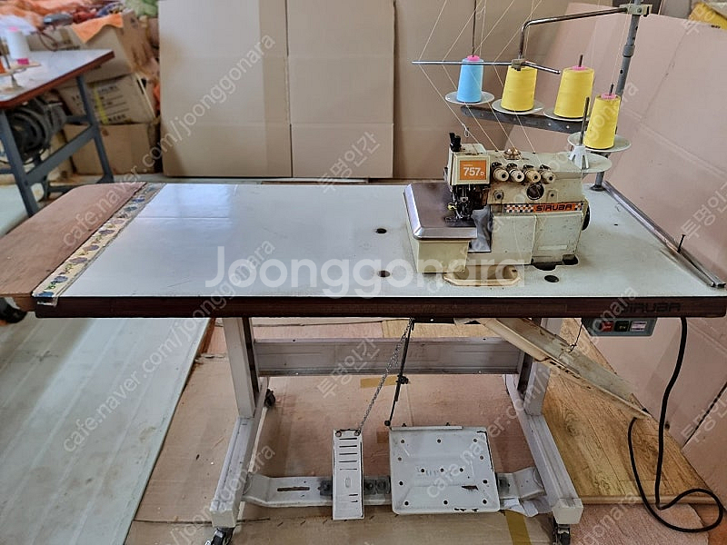 공업용 오바로크 미싱 _ SIRUBA 시루바 757D _ [대구]--4