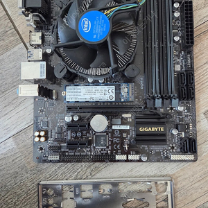 b250 메인보드 + m.2 ssd 256gb