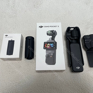DJI 오즈모 포켓3 단품, 삼각대 판매합니다.