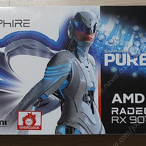 이엠텍 사파이어 라데온 RX 9070 XT PURE OC D6 16GB 판매합니다