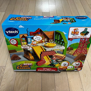 vtech 브이텍 코리의모험 코리칼슨 공사장 세트 장난감
