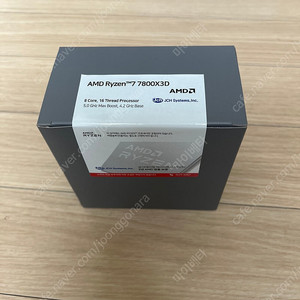 AMD 라이젠 7800X3D (미개봉)